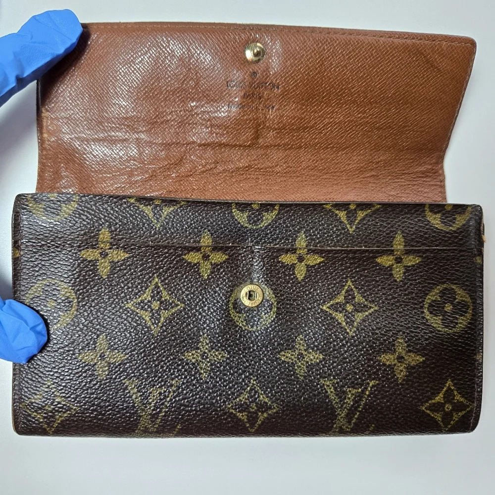 Louis Vuitton Brown Monogram Wallet